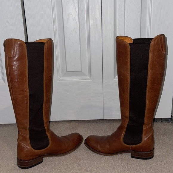 Frye Size 5 Brown Riding Chelsea Boots - Picture 6 of 8